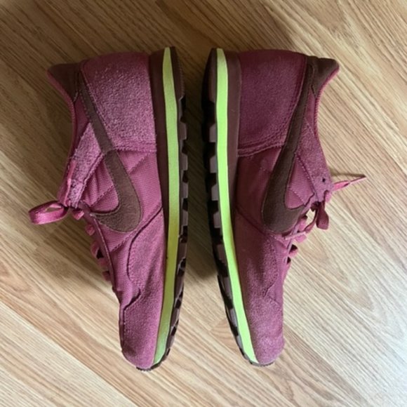 Nike Wmns Air Pegasus GX Rouge Red Volt Running 324853-621 SZ 9 - Picture 2 of 7